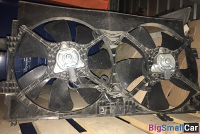 Диффузор с вентиляторами митсубиси Лансер 10